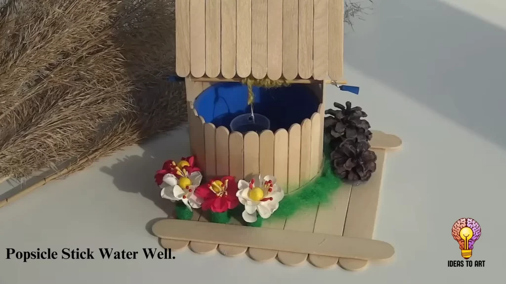 20 Creative Ways to Turn Popsicle Sticks Into Stunning Works of Art. 40 Popsicle Stick water well